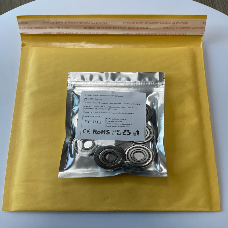

10PCS F609ZZ 9x24x7 mm High Quality ABEC-7 Bearing Corrosion Resistielded F609ZZ Bearings Deep Groove Ball Bearing
