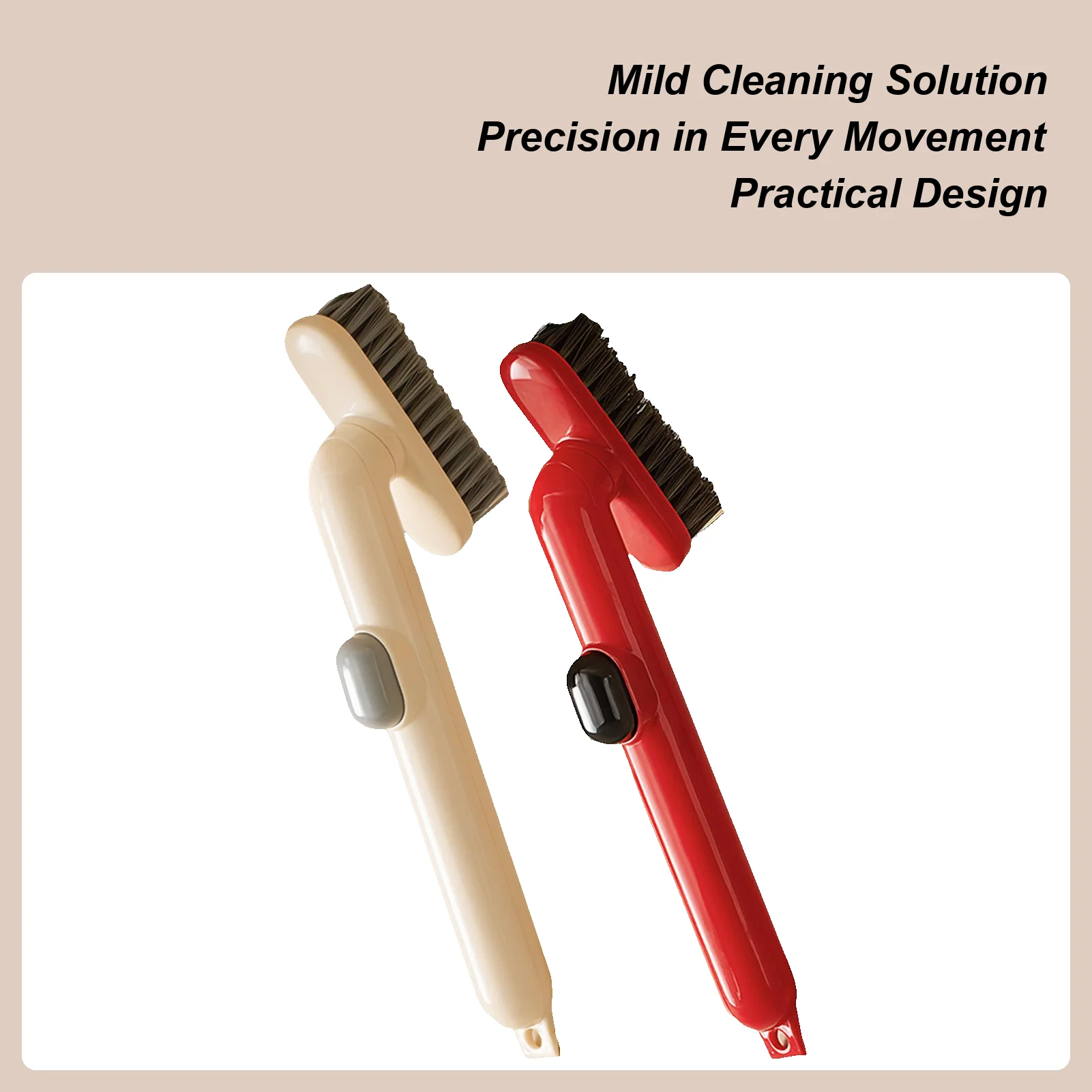 

Crevice Cleaning Brush 360 Degree cleaner Rotating Tight Spaces Scrubber Crevice Cleaning Tool with Detergent for Home Kitchen