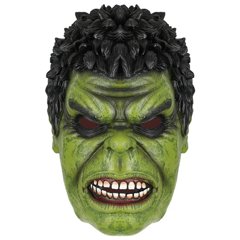 Superhero Venom Cosplay Masks with Long Tongue Full Head Hulk Mask for Adults Latex Helmet Haunted House Props Party Masks#1#W