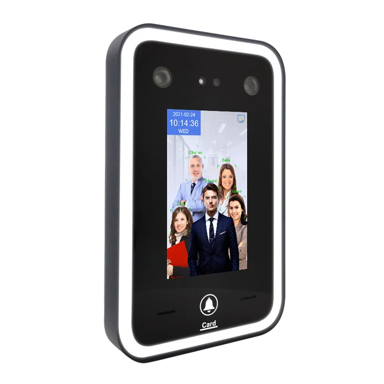 8 Inch Face Recognition Camera Access Control Facial Biometric Time Attendance System For Entrance