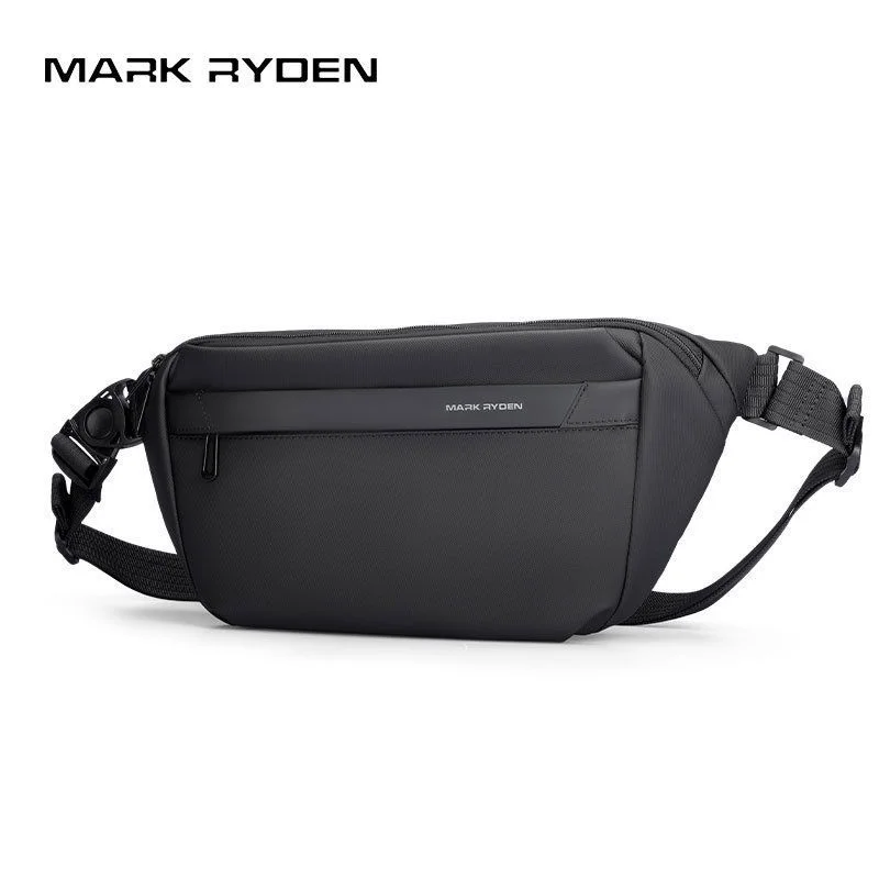 MARK RYDEN Outdoor Sport Men Sling Bags Crossbody Pack for Phone Large Capacity Chest Bag Male Waterproof Single For Earphone