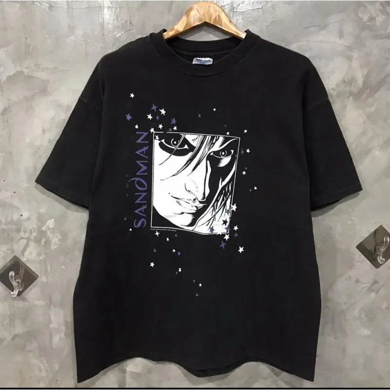 Vtg The Sandman T Shirt 1994 Dc Comics Gaiman Goth Sz Xl Black