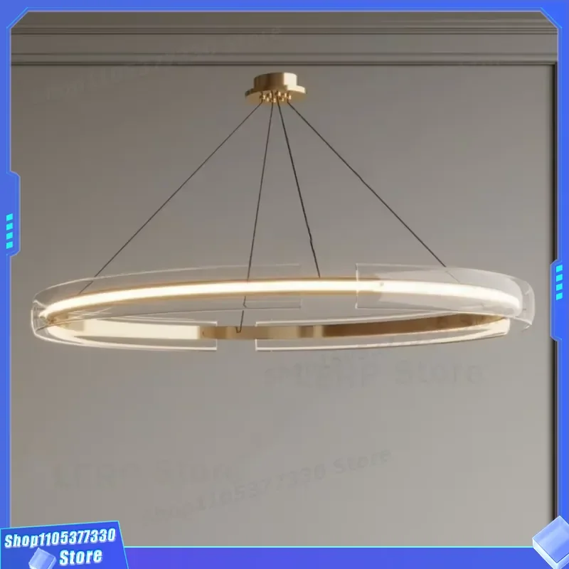 Modern Designer Chandelier for Villa Living Room and Bedroom Hotel Dining Area New Hanging Light Fixture Private Home Decor
