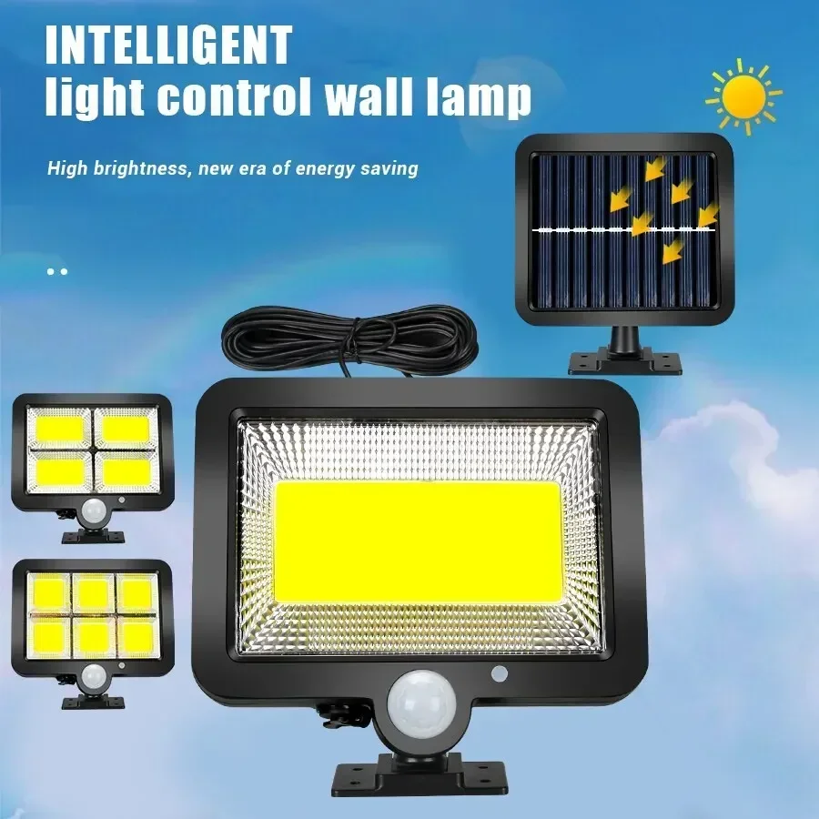 

Solar Lights Outdoor Garden Wall Lamp Motion Sensor IP65 Waterproof Energy Saving Lamps Outdoor Courtyard Street Porch Etc.