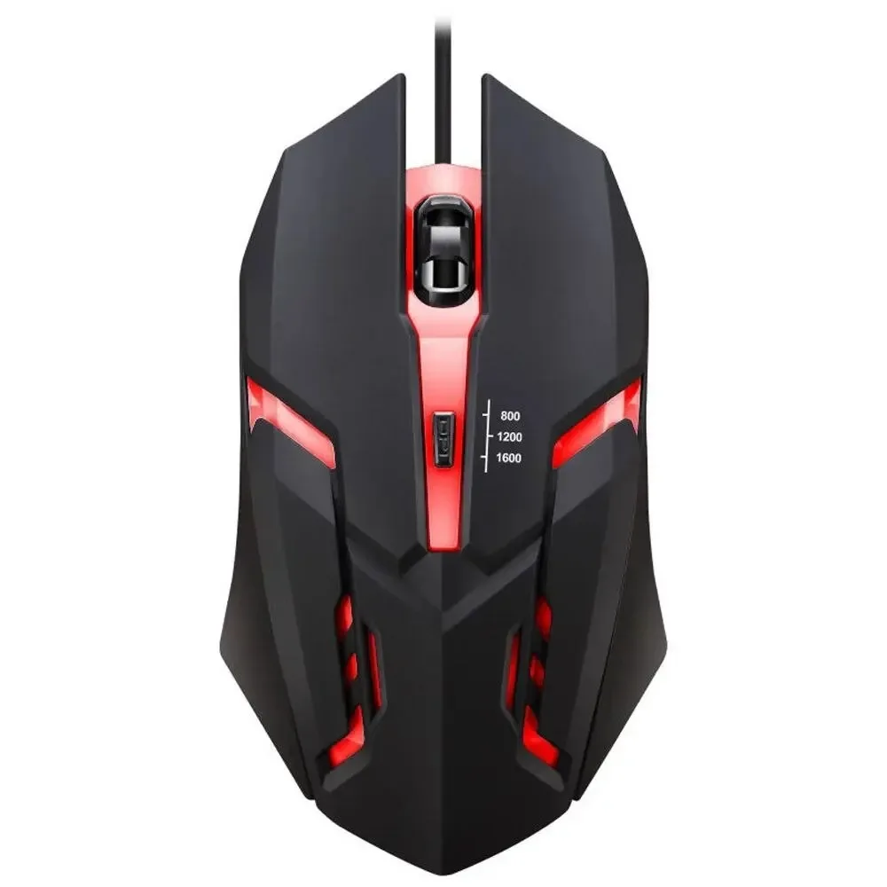USB RGB Breathing Light Effect Gaming Mouse Wired Mouse Mice Professional Optical Wired Mouse For Computer Laptop PC Home Office
