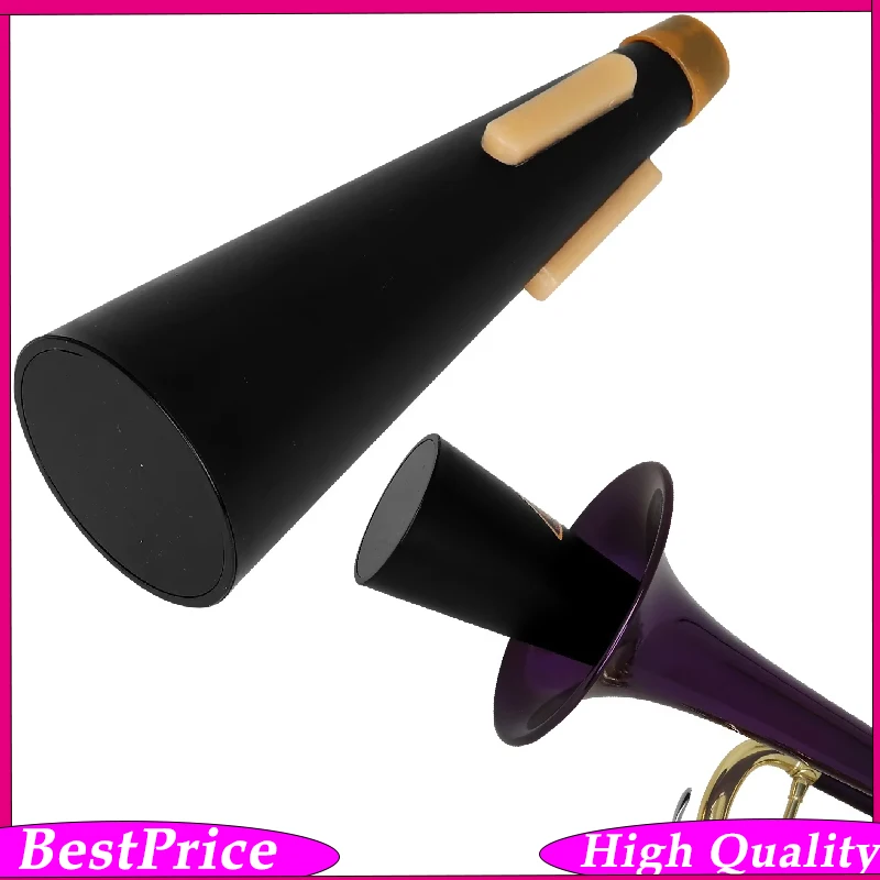 

Bb Trumpet Mute Lightweight Cone-shaped Trumpet Mute Mini Trumpet Practice Mute for Jazz Classic Beginners Students Brass Parts