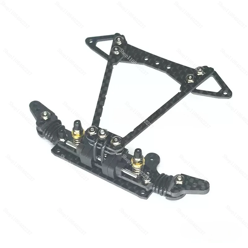 Mini 4WD Carbon Fiber CNC Suspension Kit MS MSL VZ Car Swing Track Fish Head Pivot Sliding Screw