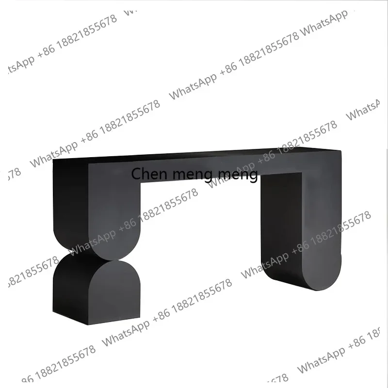 Nordic Creative Entrance Table Model Room Light Luxury End View Table Hotel Corridor Decoration Table