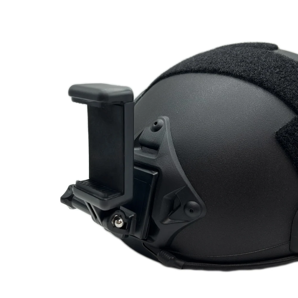 Tactical Phone Helmet Mounting Base Adapter Helmet Phone GoPro Mounting Bracket Suitable for FAST/MICH/NVG Helmet Accessories
