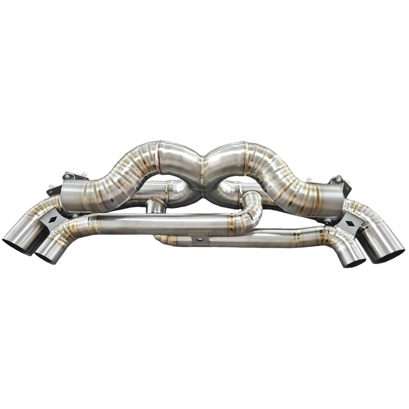 

AKS Titanium Alloy Exhaust System For Porsche 992 911 Turbo S Catback Exhaust
