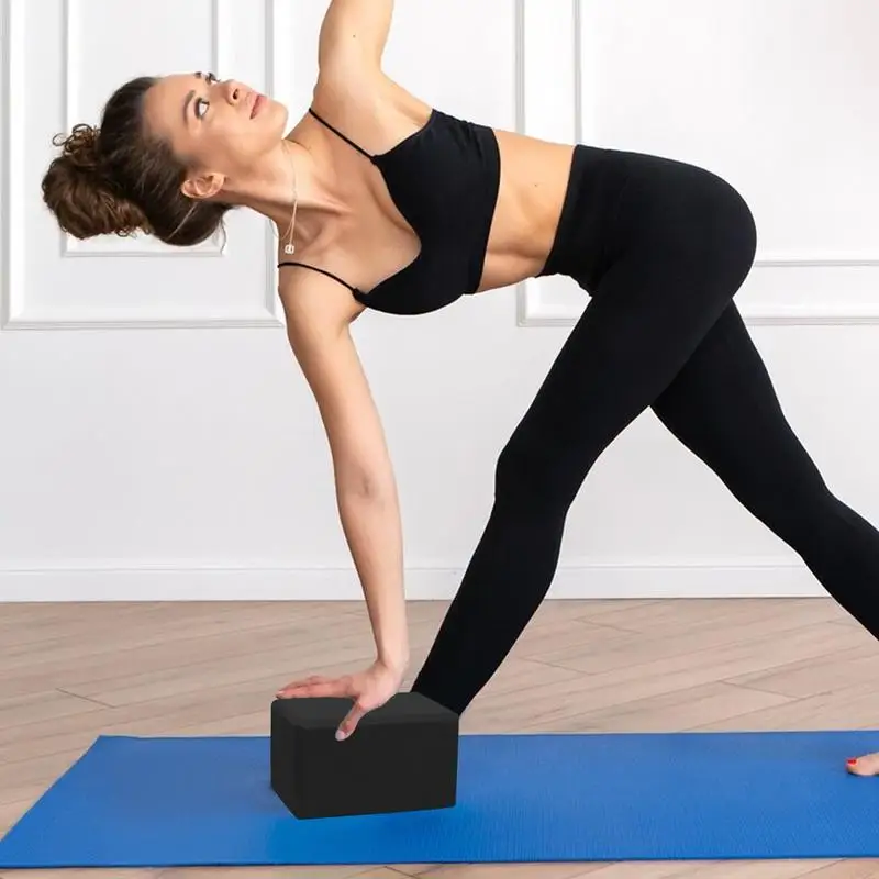 

Pilates Block 2x Workout Blocks Wedge Stretcher Balance Slip-Resistant Workout Tools For Hot Yoga Gym Beginners Handstand Home