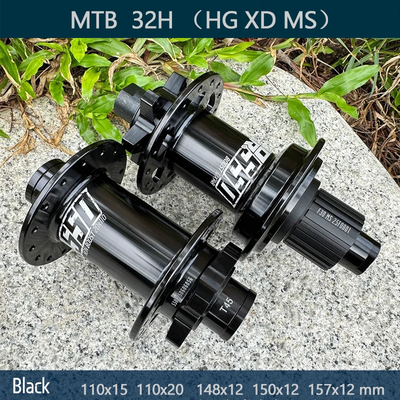 

Koozer 550 One-piece Cr-Mo Steel Axle MTB AM/FR/DH E-bike 20x110 12x148mm 150x12 12x157mm Super Boost HG XD MS 32H Bicycle Hubs