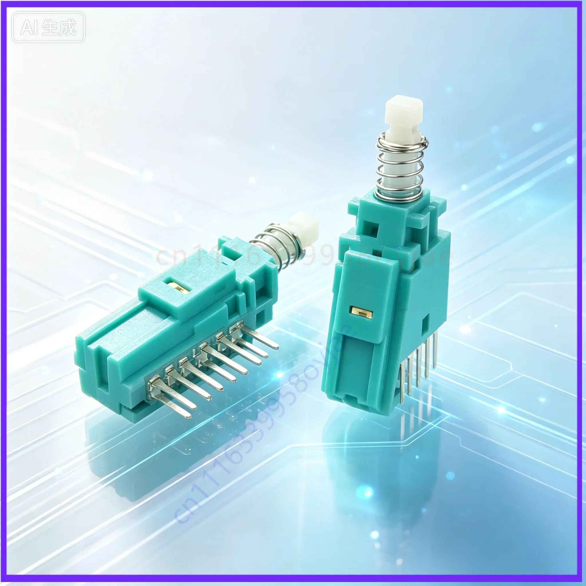 Horizontal Button for 12 Pin Latching Straight Switch  50pcs