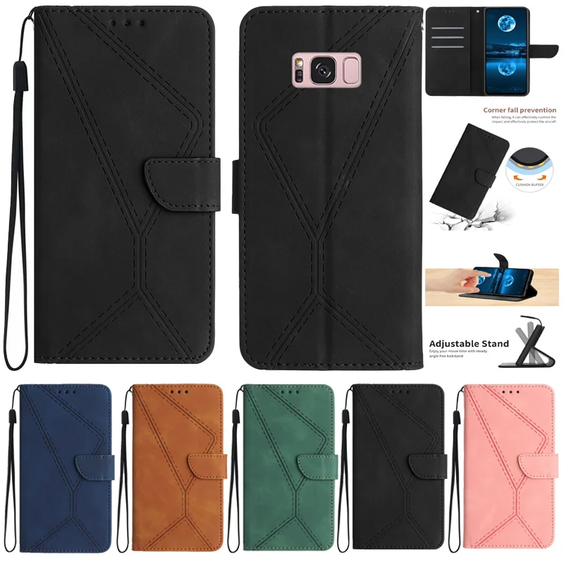 For Samsung Galaxy S8 Plus Flip Case For Samsung S8+ Fundas For Galaxy S8Plus S 8Plus Phone Capa Coque Leather Wallet Cover