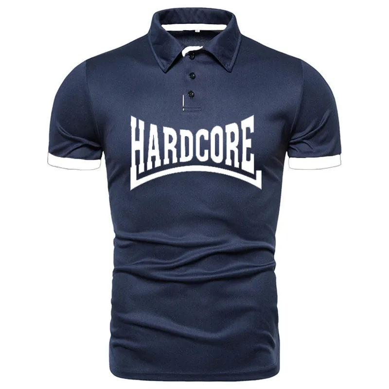 Hardcore Ma1 kaus POLO pria, kemeja katun musim panas kualitas tinggi, Kemeja golf ukuran Plus S-8XL untuk pria