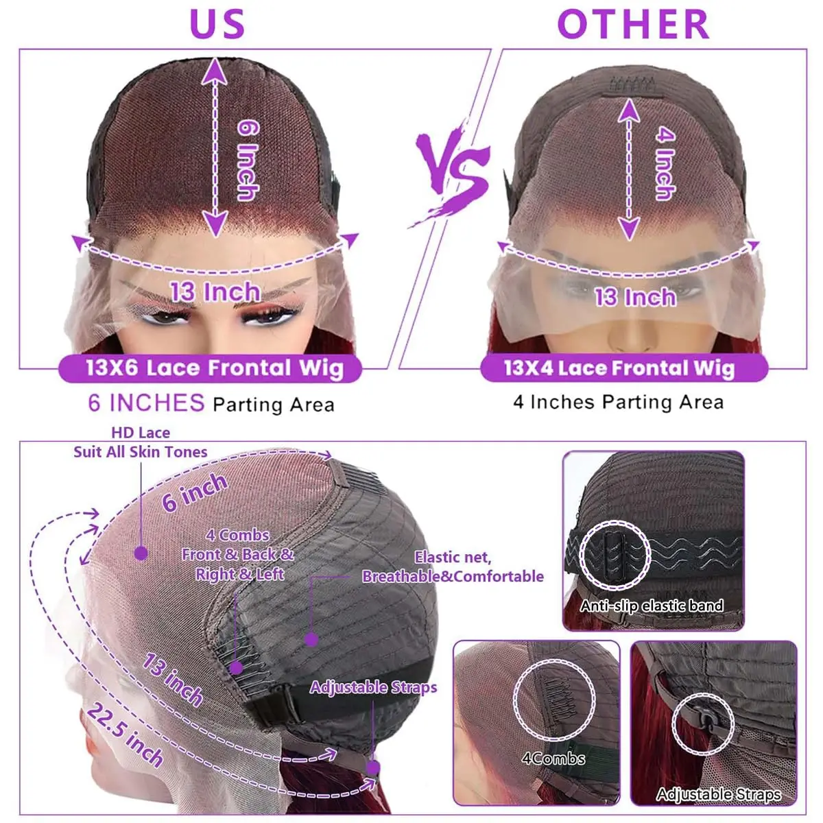 99j بورجوندي 13x6 الدانتيل الجبهة الشعر البشري 200 الكثافة الجسم موجة 13x4 30 36 بوصة الأحمر اللون الدانتيل الباروكات الأمامية البرازيلي للنساء