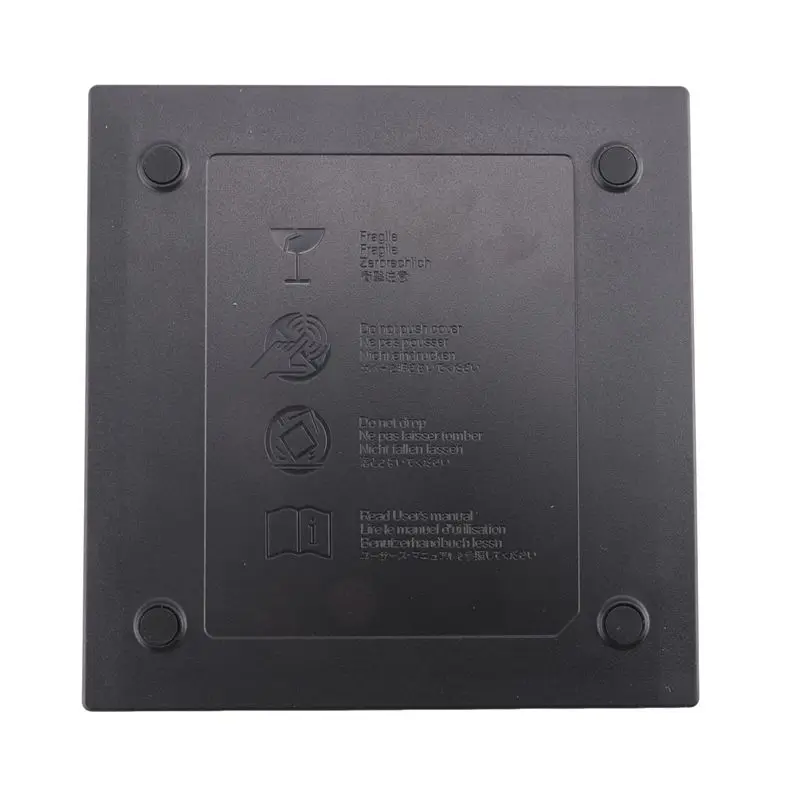 AA05 Custodia per DVD esterna da 12,7 mm Custodia per DVD/CD-ROM esterna USB 2.0 per laptop PC desktop Unità disco ottico SATA a SATA