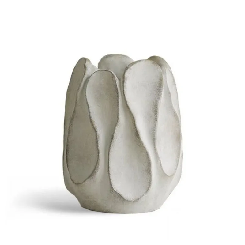 

Wabi Sand Wind Irregular Simple Vase Homestay Model Room Home Living Room Desktop Flower Arrangement Ornament