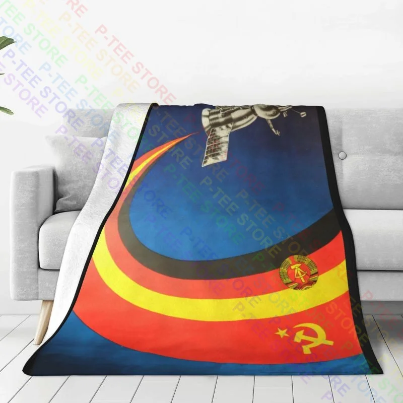 Germania Est Comunismo Trabant Auto Vintage Blanket Plush Bedding Super Soft Bedding Throws Sofa Decorative