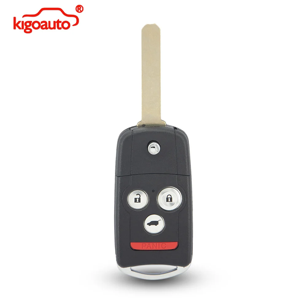 Kigoauto Remote Key Case Shell 2/3/4 Button for Honda Acura Civic, CR-V, Accord, Jazz, TL, TSX, ZDX, MDX, RDX