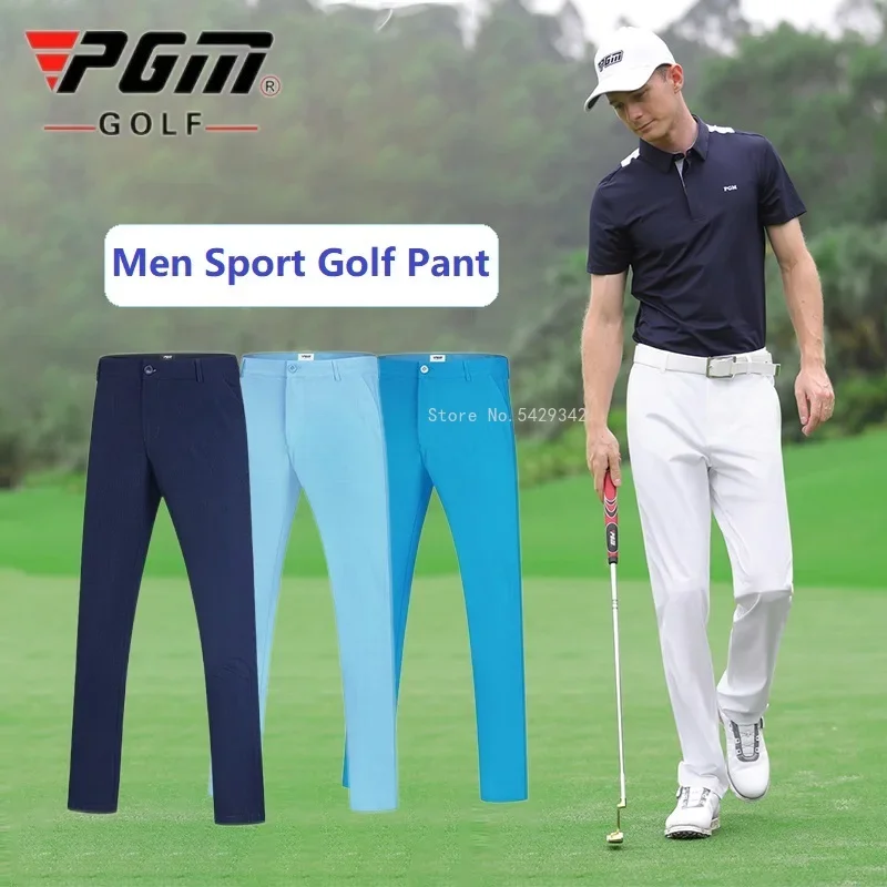 Quick-Dry Pgm Mens Golf Pants Summer Sports Trousers For Men Breathble Straight Golf Pant Casual Sweatpant Plus Size XXS-XXXL