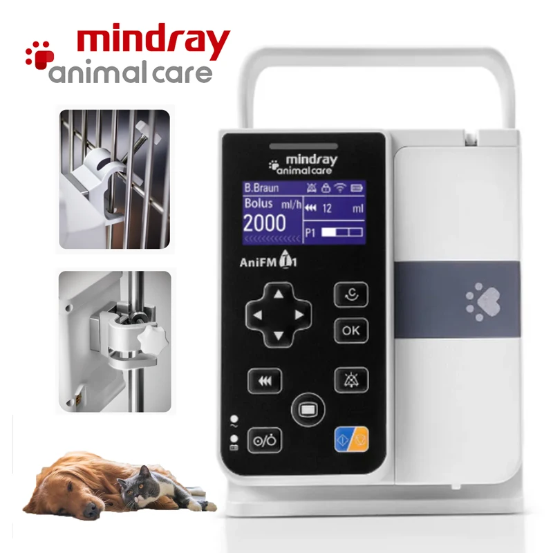 Ranlraka Mindray AniFM I1 Infusion Pump for Pet Hospitals Medical Intravenous Injection Pump With Sound Alarm Function
