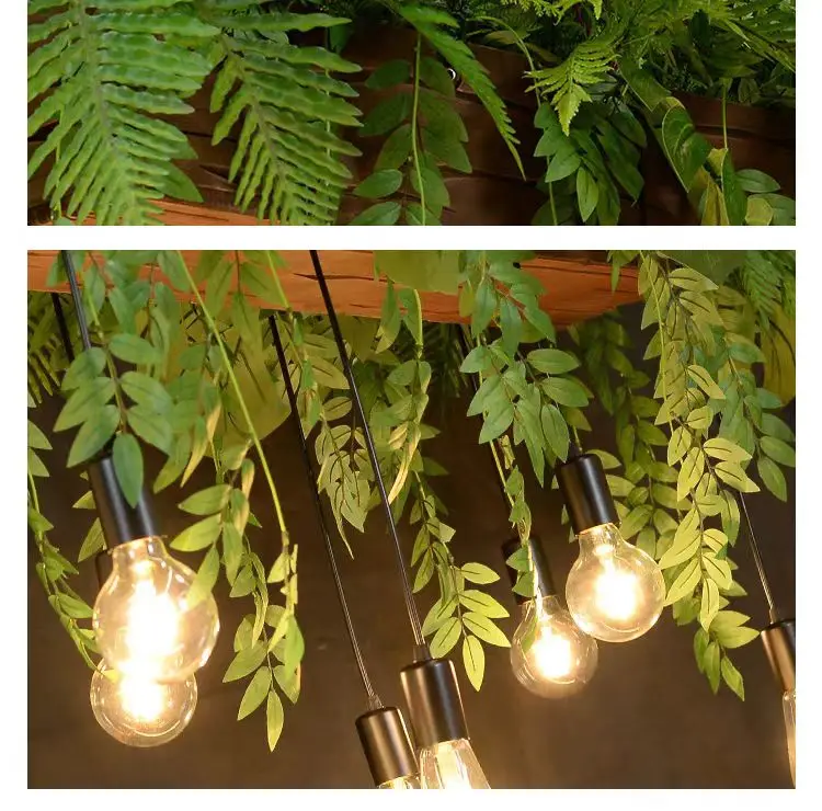 Bar Hanging Chandeliers Creative Restaurant Pendant Light Living Dining Table Room Home Decoration Bedroom Courtyard Plant Lamps