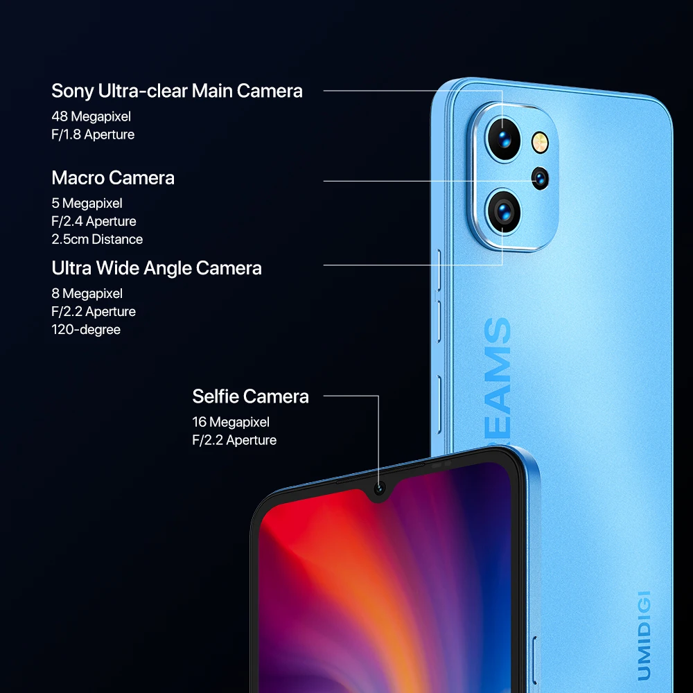 Imagem -06 - Umidigi A13 Pro Smartphone Android Nfc 48mp ai Câmera Tripla 6gb 128gb 6.7 Display Completo 5150mah Versão Global Celular