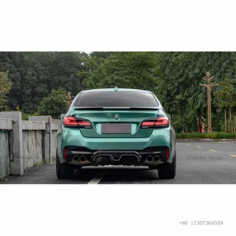 For BMW 5 Series F10 to F90 M5 2022+ G30 M5 Body Kits pp Grilles Fenders Side Skirt Headlights Taillights Car Bumpers view 6