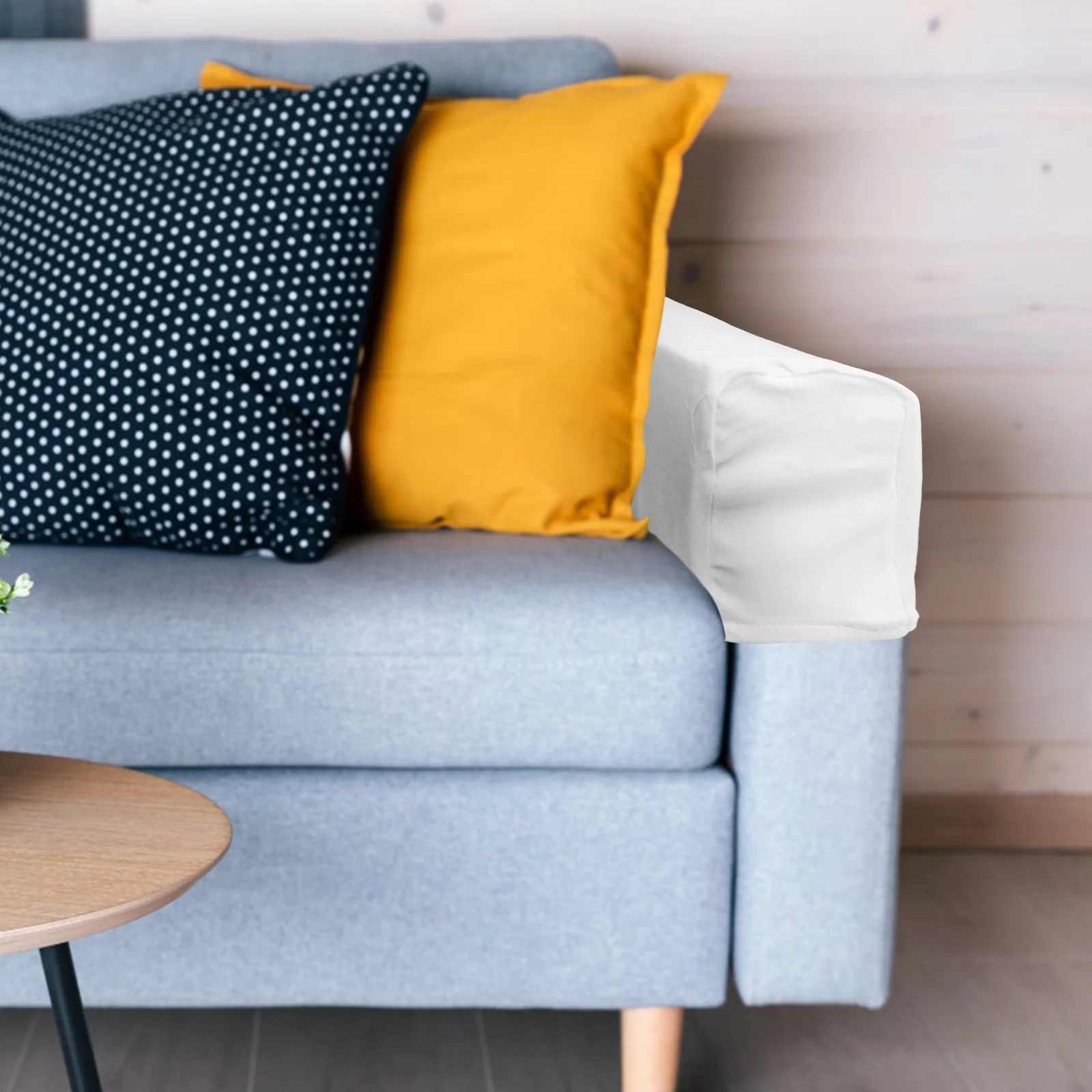 

2Pcs Sofa Armrest Covers Elastic Stretch Sofa Arm Sleeves Couch Protectors for Home Use and Pets Elastic Armrest Covers