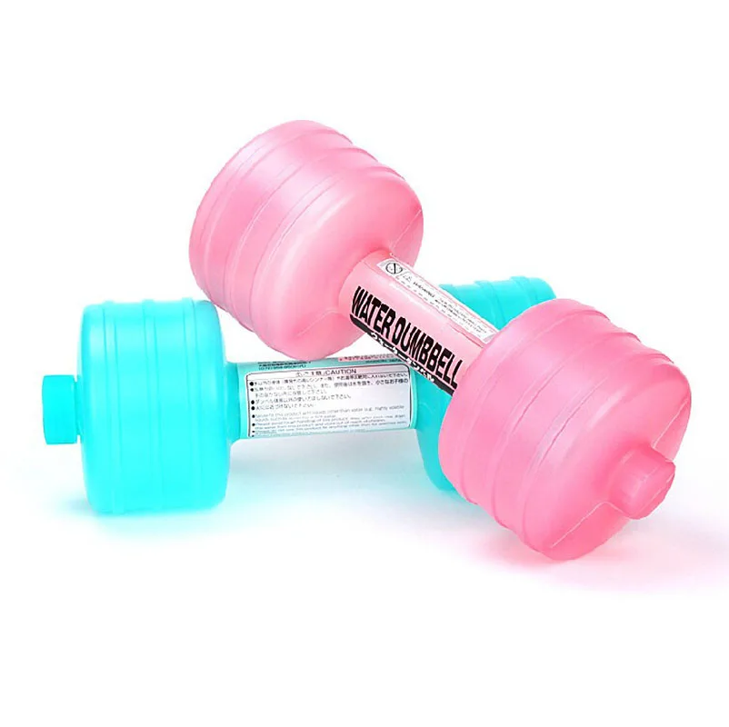 1kg Gym Weight Loss Exercise Women Comprehensive Home Water Dumbbells For Fitness Aquatic Barbell Office Home Travelling