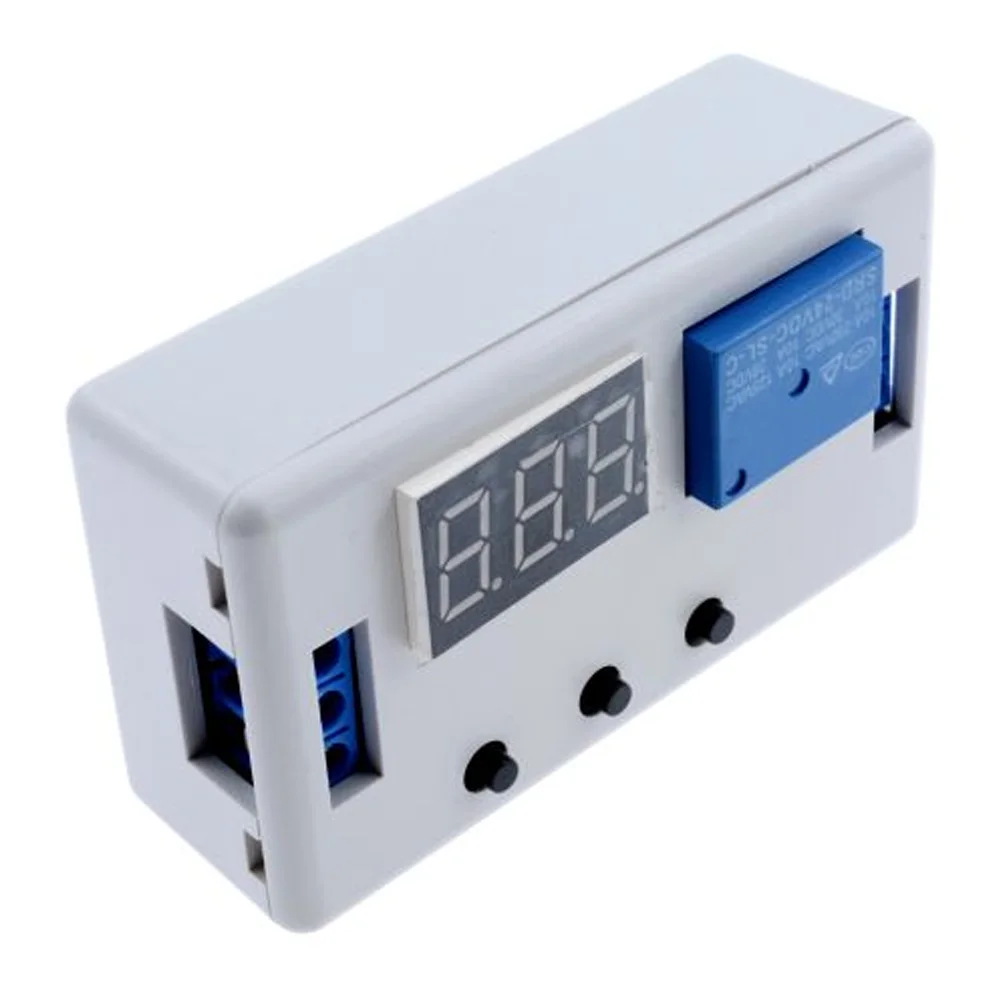 DC 12V 24V LED Digital Display Automation Delay Relay Trigger Time Circuit Timer Control Cycle Adjustable Switch Relay Module