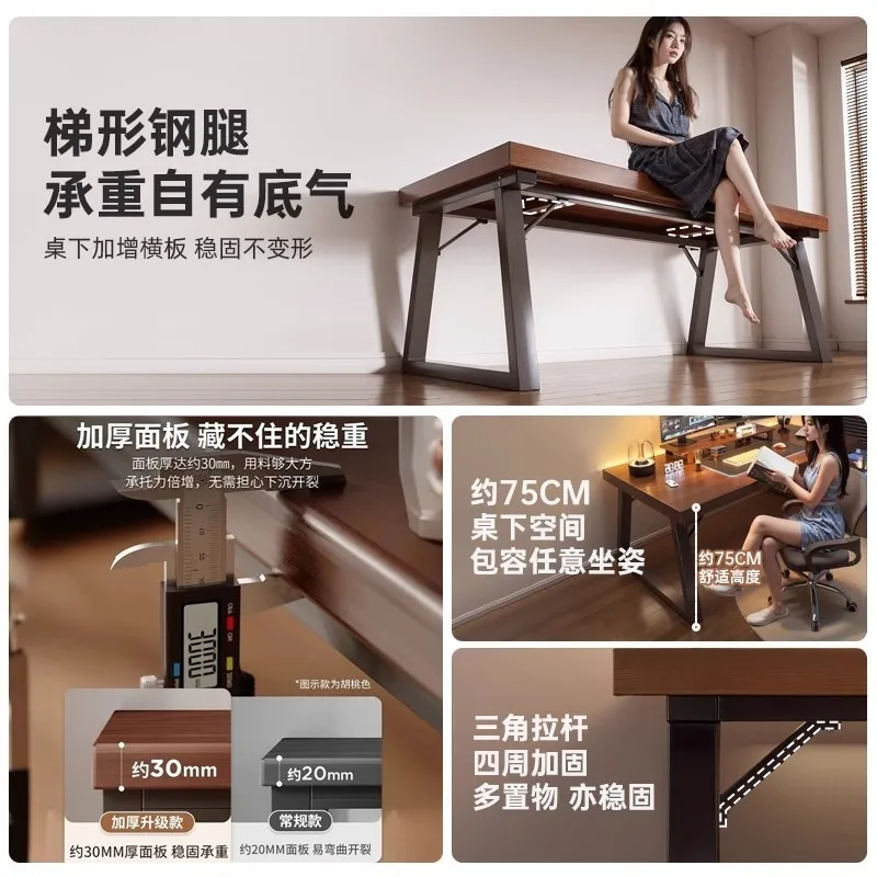 مكتب الكمبيوتر سطح المكتب مكتب منزلي بسيط طاولة غرفة نوم مزدوجة طاولة رياضية إلكترونية مكتب الطالب طاولة الكتابة للدراسة
