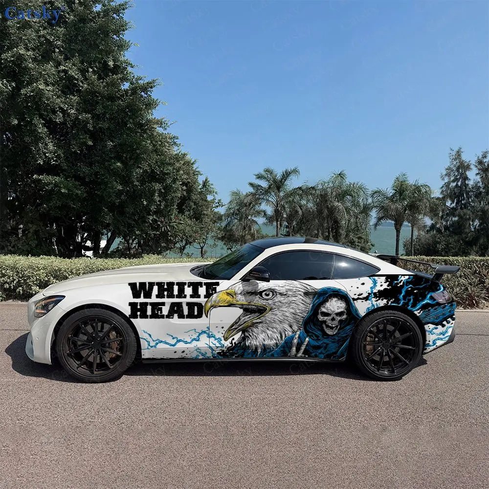 

Skeleton Wing Rock & Roll, Durable, Fade-resistant, Enhance Vehicle Aesthetics With Bold Artistic Design Car Vinyl Wraps