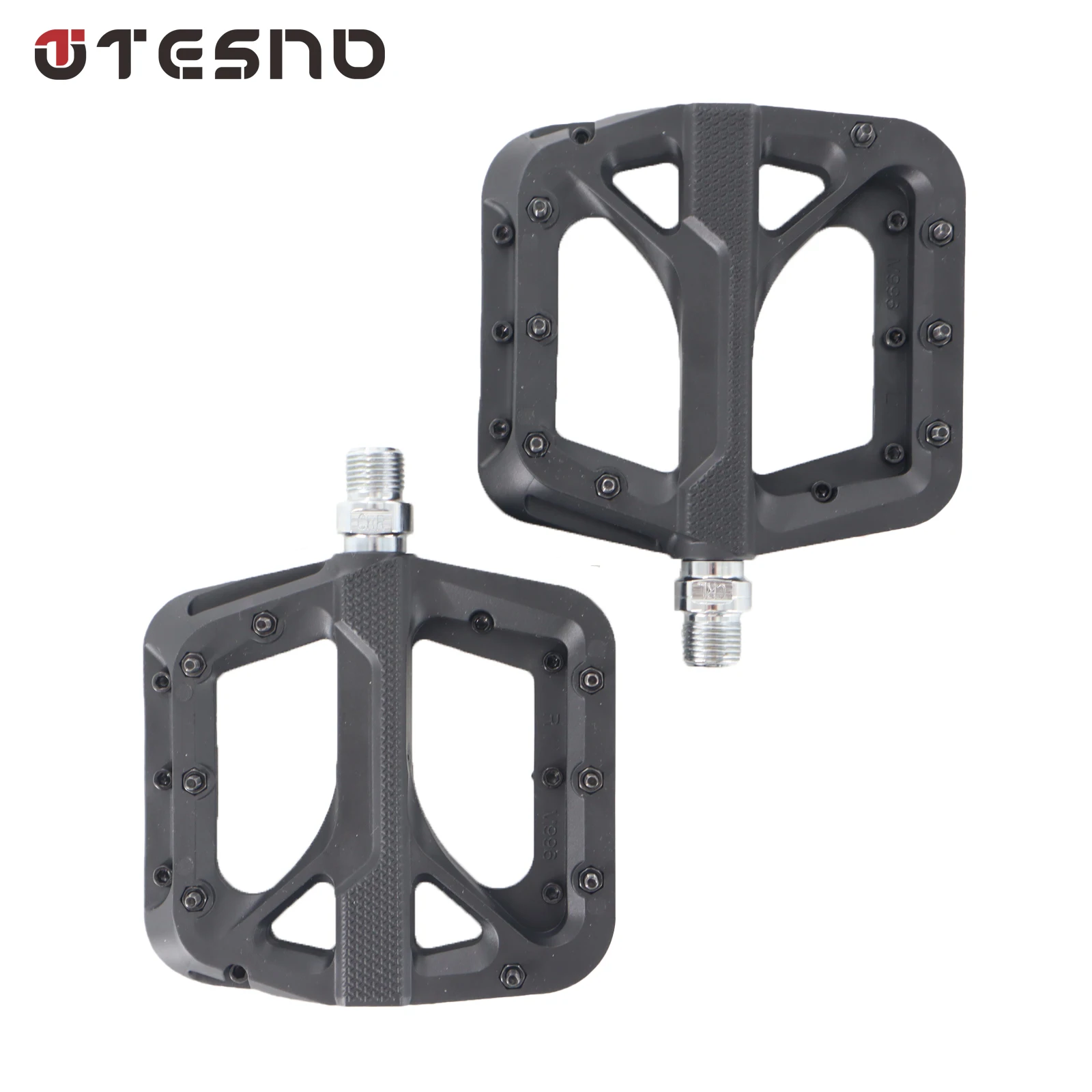 TESNO مختومة تحمل دواسات الدراجة عدم الانزلاق CNC سبائك الألومنيوم العالمي صالح Brompton دراجة الطريق الجبلية BMX دراجة الملحقات #5