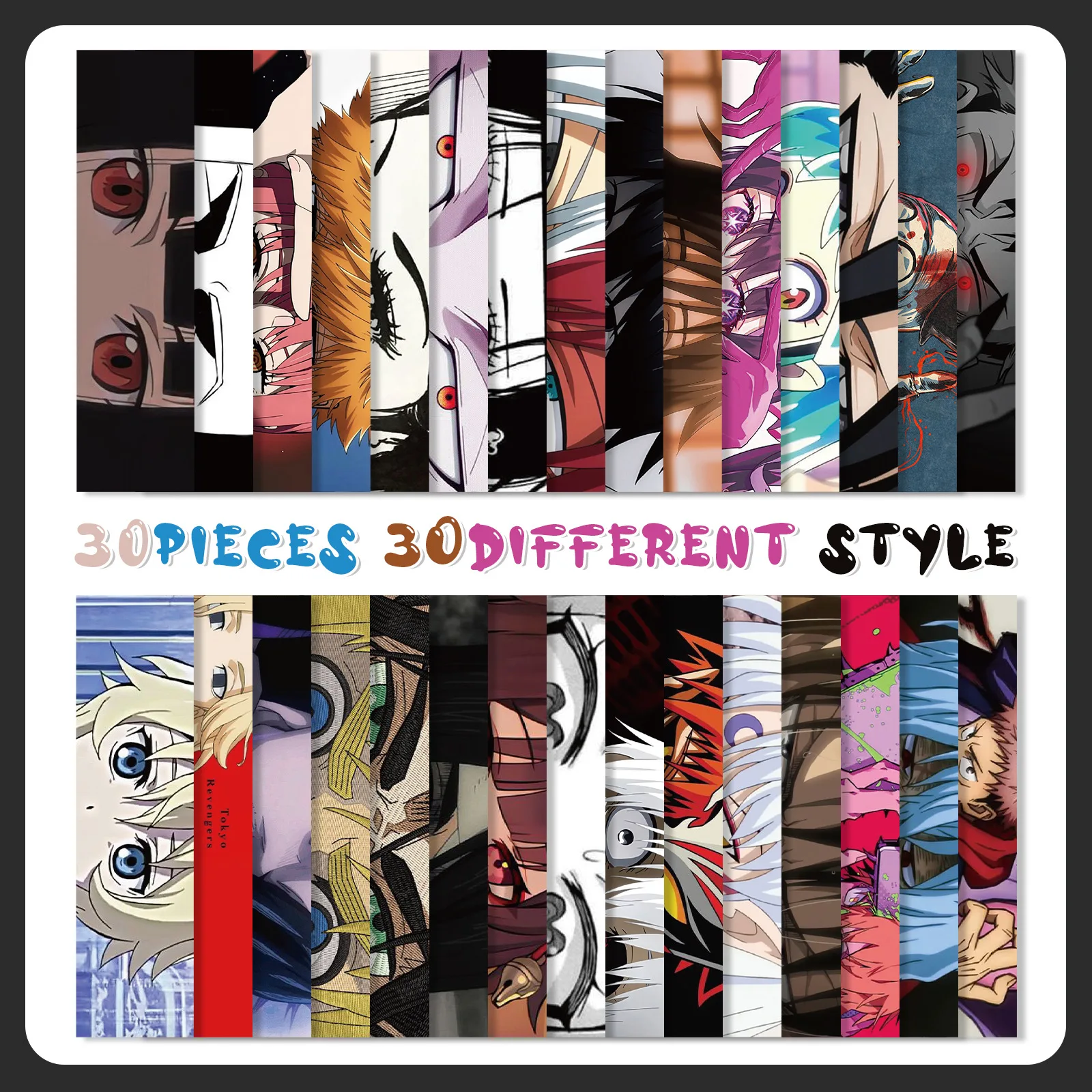 สติกเกอร์ติดตา Bview Art ชุด 30 ชิ้น ลายการ์ตูน ใช้เป็นที่คั่นหนังสือสำหรับนักเรียน ใช้สำหรับอ่านหนังสือและทำเครื่องหมาย ดีไซน์น่ารัก