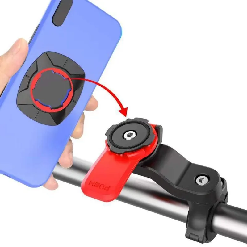 Shock Absorber Motorcycle Bicycle Phone Stand Shock Absorber for Reducing High Frequency Shake and Riding Vibration Support