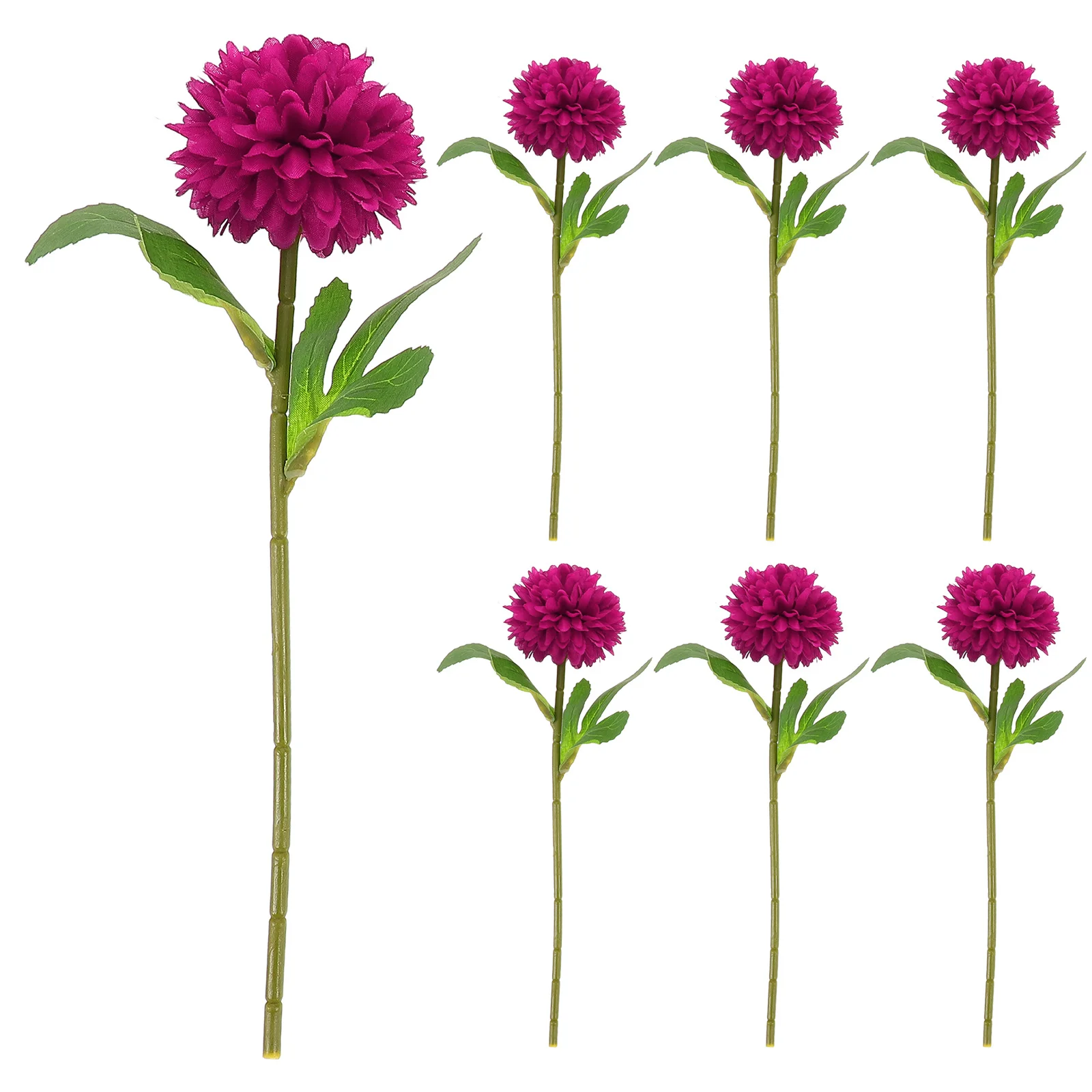 

10Pcs Lifelike Artificial Chrysanthemum Ball Realistic Red Fake Flowers for DIY Arrangement Wedding Centerpiece Decor