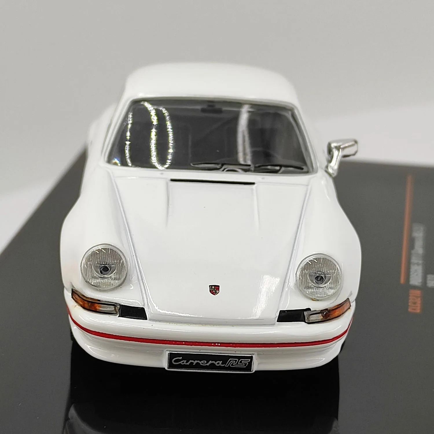 Diecast IXO 1/43 Schaal Porsche 911 Carrera Rs 2.7 1973 Witte Legering Model Auto Collectible Toy Gift Souvenir Display Ornament