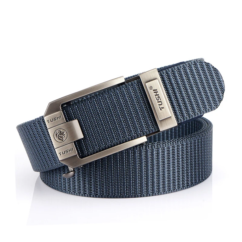 Vatlty automatischer Schnallen gürtel für Männer 34mm echter Nylon militärischer taktischer Gürtel rutsch fester Wander jagd gürtel männlich 9
