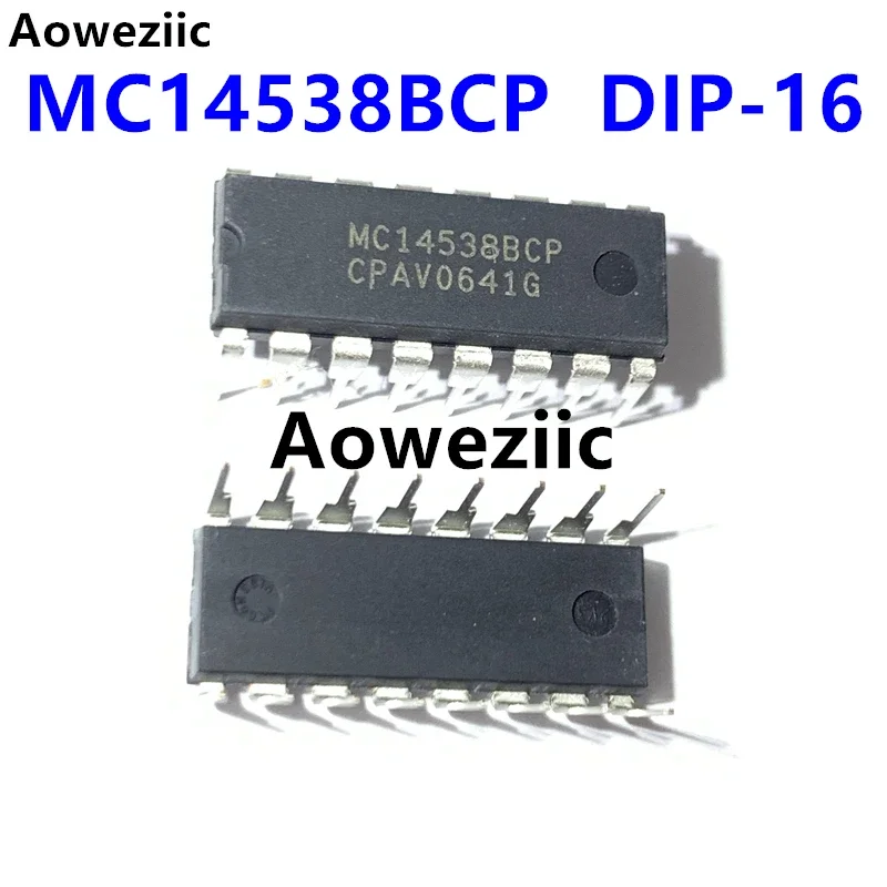 MC14538BCP DIP-18 In-line CMOS Dual Precision Monostable Multivibrator, Original Imported