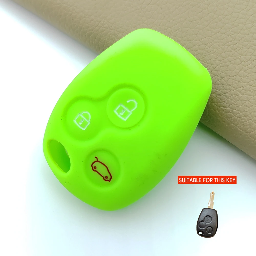 Car Key Cover Shell Case for Renault Trafic Kangoo 2 Logan Clio Primastar Movano for Opel Vivaro for Nissan Terrano 3 Button Fob