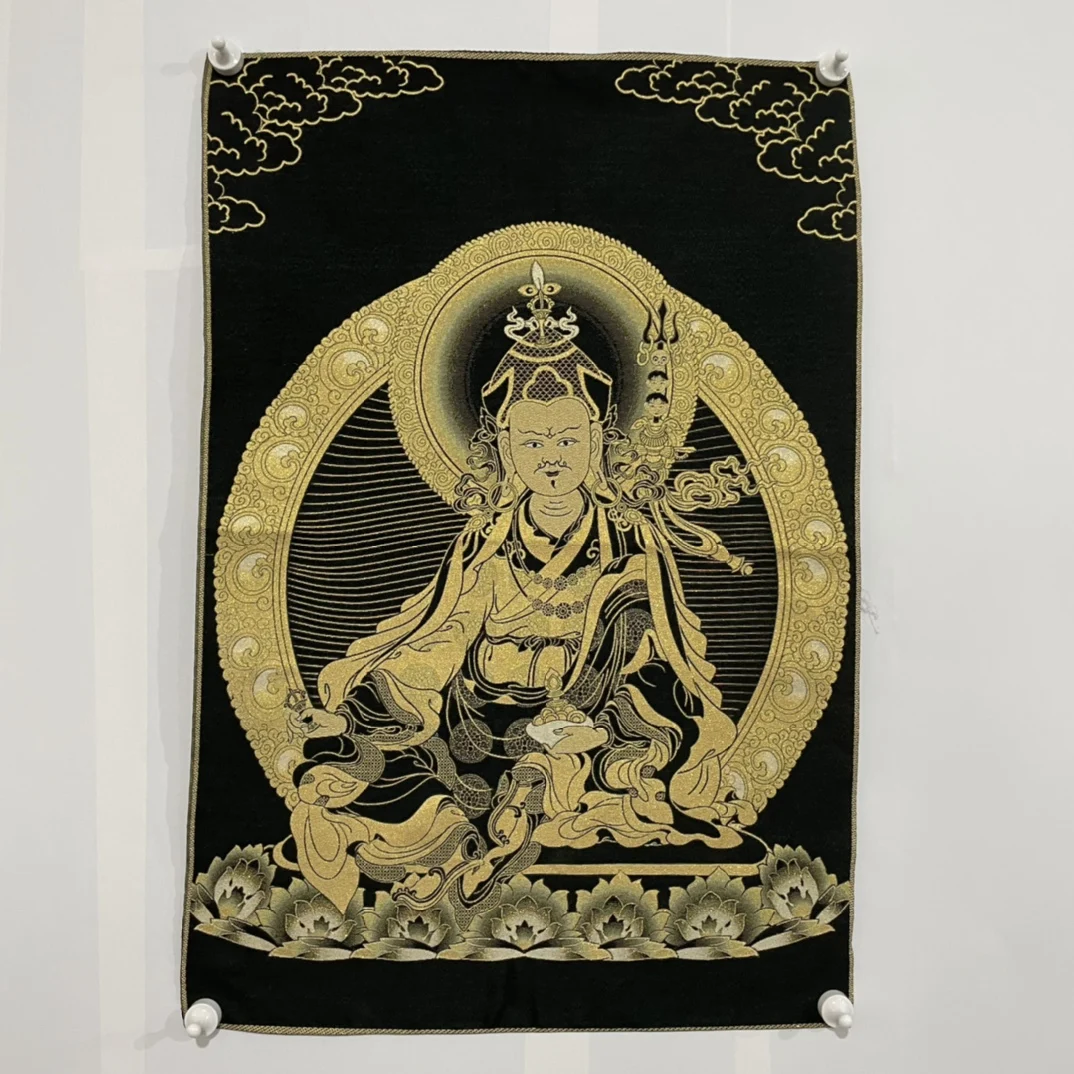 Chinese cloth silk and peanut thangka thangka mural