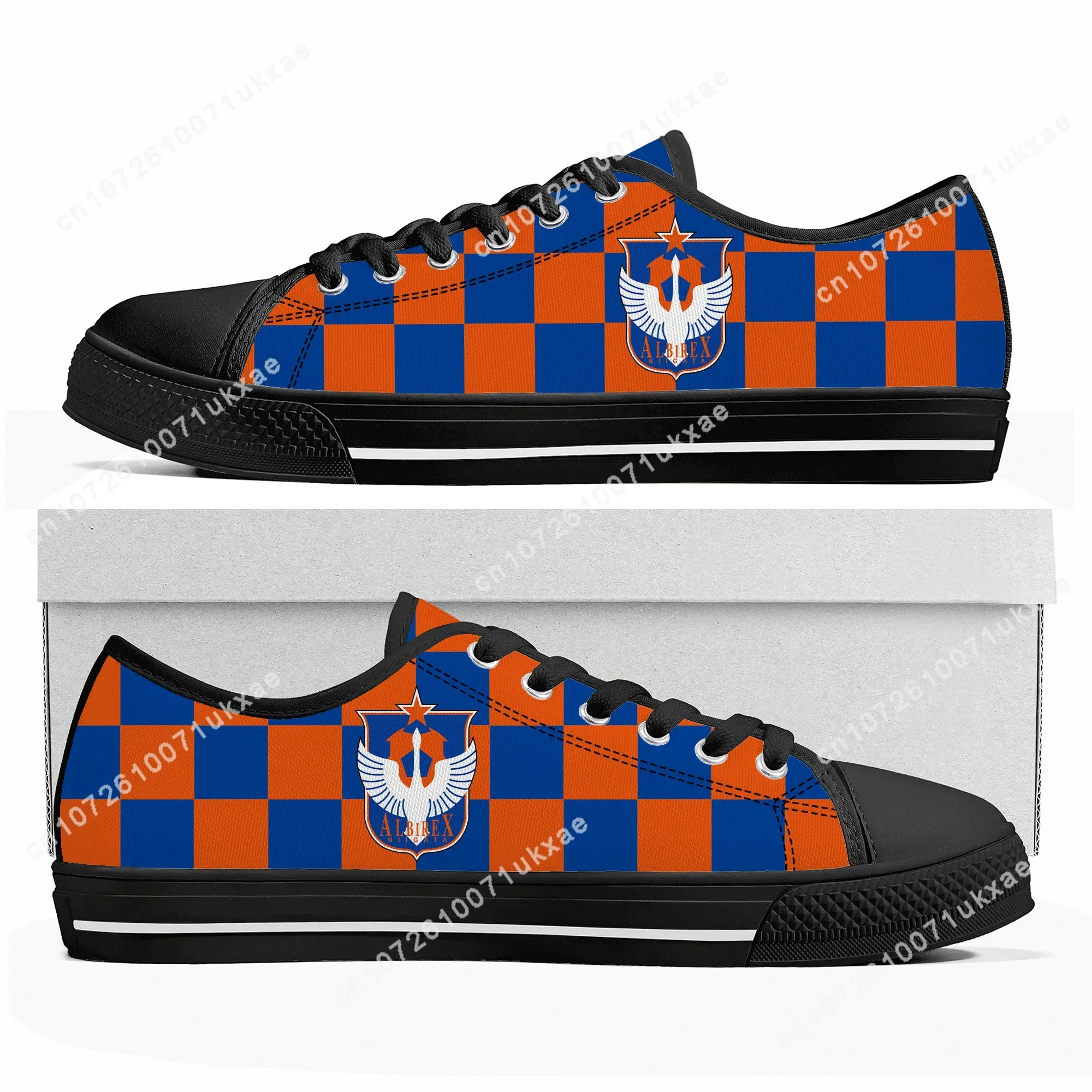 アルビレックス Albirex Football Low Top Sneakers Mens Womens Teenager Canvas High Quality Sneaker Casual Custom Made Shoe Customize DIY