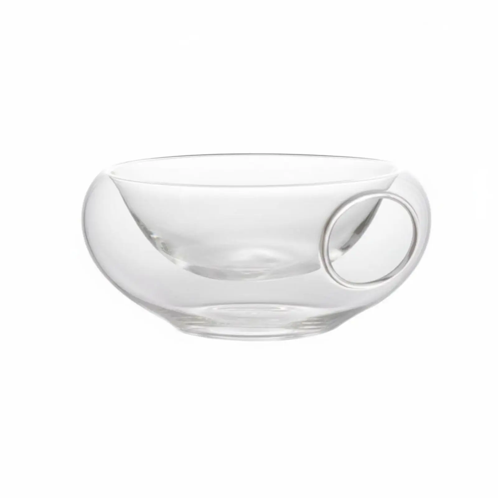 Misty Effect Glass Cover Heat Resistant Bowl Artistic Food Plating Tableware for Banquet Restaurant Chef Use