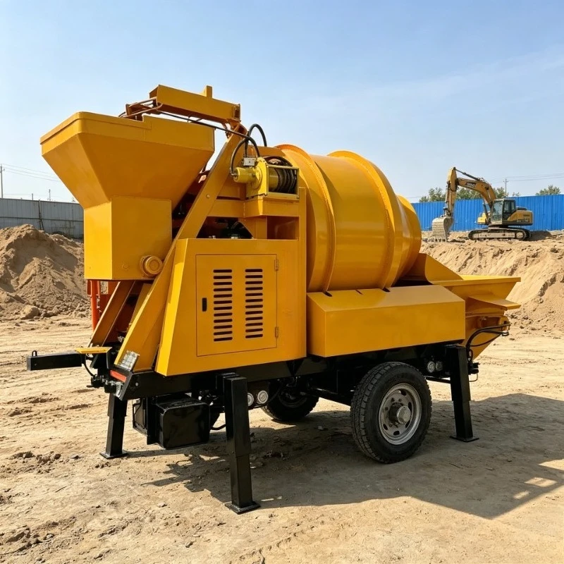 FOB Price Heavy Duty High Performance Cement Mixer Suitable For Outdoor Tall Building Projects Concrete Pouring Construction Use