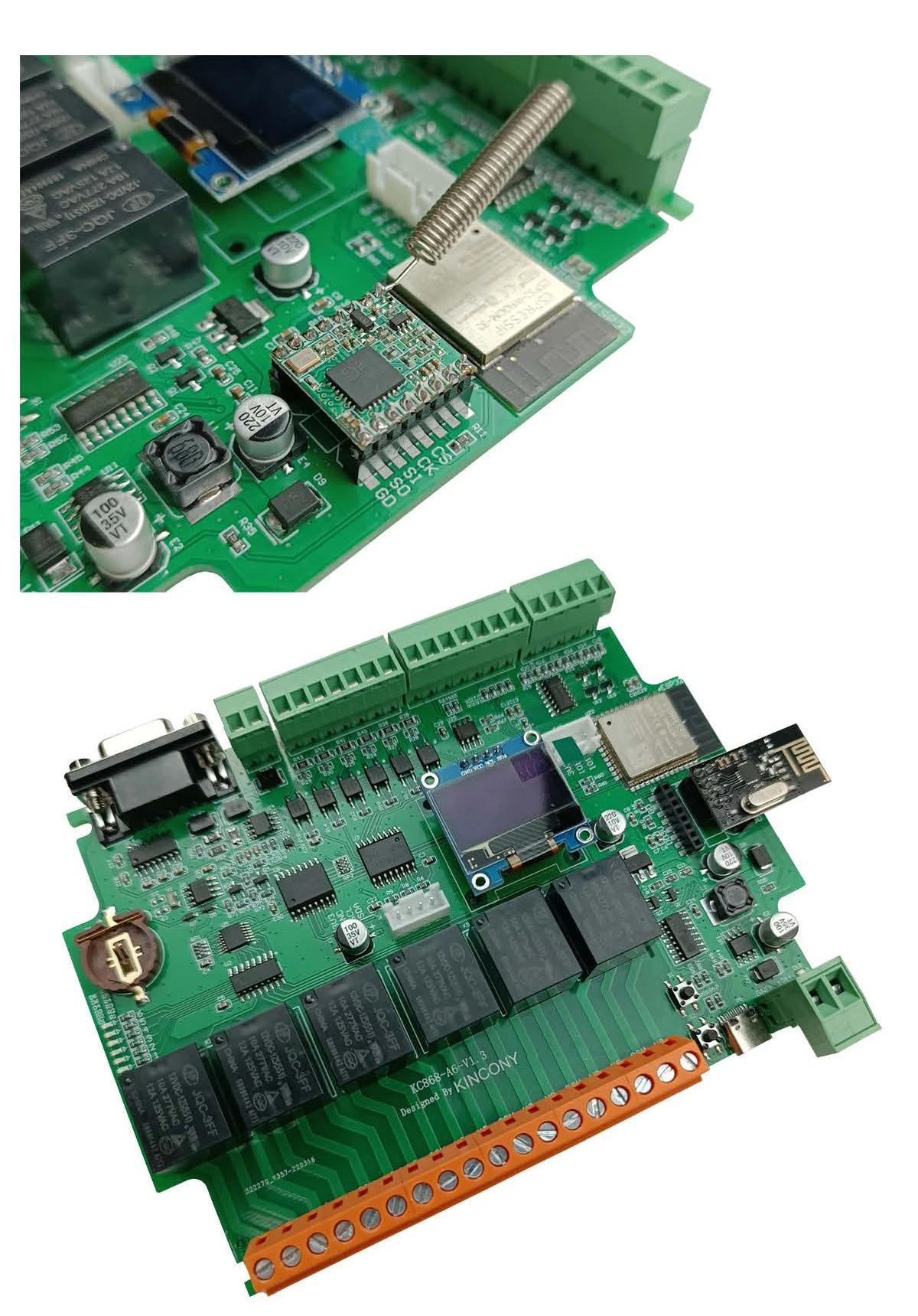 Kincony KC868-A6 ESP32 Development Board Relay Switch DIY Module ESPhome Tasmota
