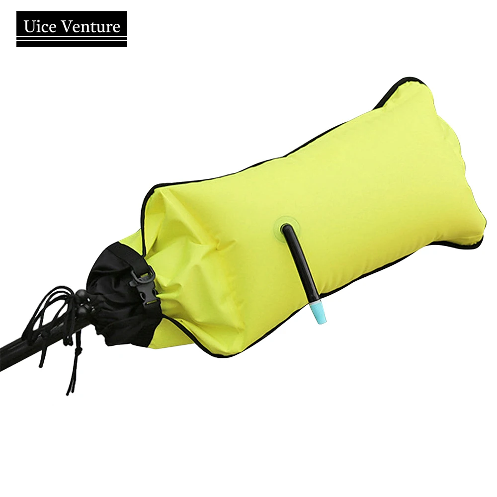 Latable Paddle Bag Floating Self-rescue Buoyancy Air Package Reflective strip Self Help Safety Aid for Kayaking Canoeing Boat