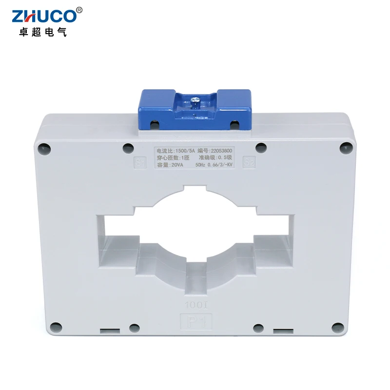

BH(LMK)-0.66-100-CT 1500/5A Current Ratio 105*30mm Hole 20VA 660V Current 50Hz 0.5 Grade Transformer Primary 1500A Secondary 5A