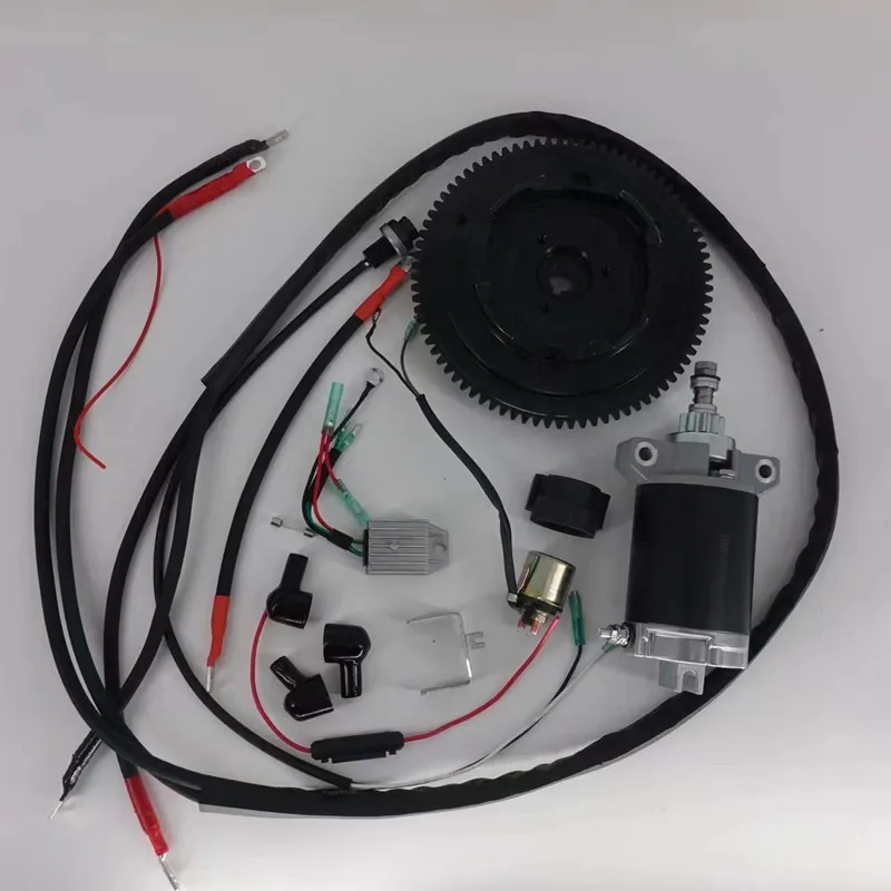 FULL Option Hydraulic Power Trim Can Choose Remote Control Electric Start YAMABISI 2 Stroke 40hp Long Shaft Outboard Motor
